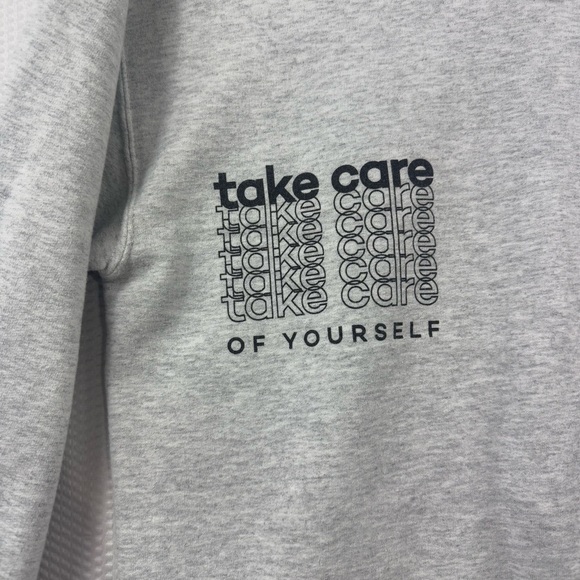 Whitney Simmons Alive 1/4 zip gray sweatshirt Size Medium - Picture 4 of 8